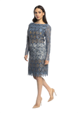 Azzurra Lace Sheath Dress - Modern Style and Femininity in One Stunning Silhouette