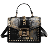 Luxury Small Cross Body Chain Rivet Handbag