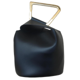 Luxury Leather Bucket Acrylic Handle Shoulder Bag