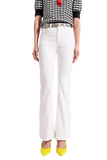 Flared Jeans in White