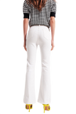 Flared Jeans in White