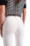 Flared Jeans in White