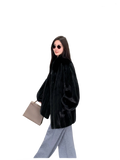 Meteor Variations Sable Fur Coat Women