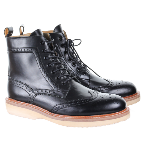 Men's Leather Oxford Boots