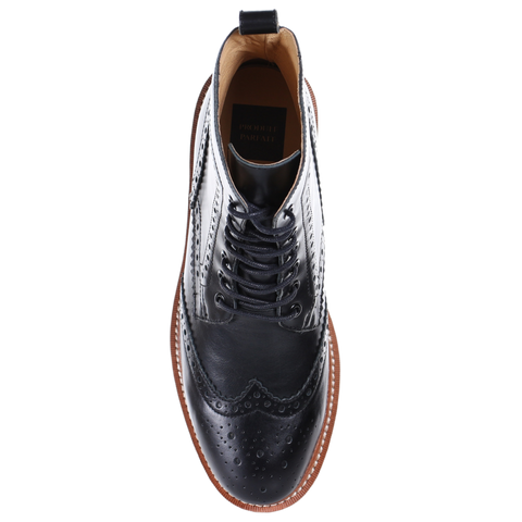 Men's Leather Oxford Boots