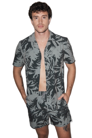 Saint Tropez Cabana Shirt Light Fern