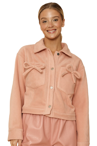 Fleece Bow Jacket