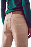 Cotton Mid Jean in BEIGE