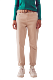 Cotton Mid Jean in BEIGE