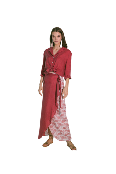 Storge Shirt in Claret
