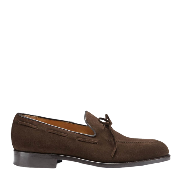 Brown Suede Loafers