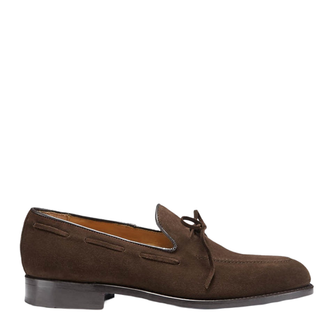 Brown Suede Loafers