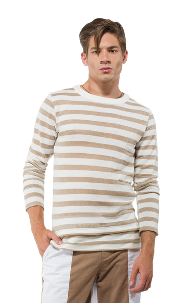 Long Sleeve Gold Sweater