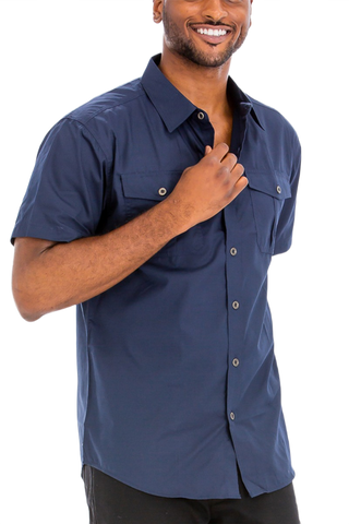 Two Pocket Button Down Shirt