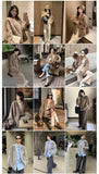 Louvre Mink V-Neck Jacket