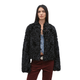 Little Bear's Thoughts New Zealand Imported Sheepskin Coat