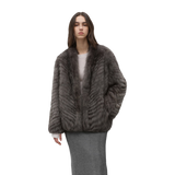 "Polar Night Star" Sagafurs Fox Fur Coat