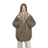 Waterproof Outdoor Fox Fur Jacket