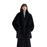 Light Years Away Imported Crown Grade Fox Fur Fashion Light Luxury Style Suit Collar Mid-Length Fur
