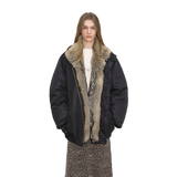 Waterproof Outdoor Fox Fur Jacket