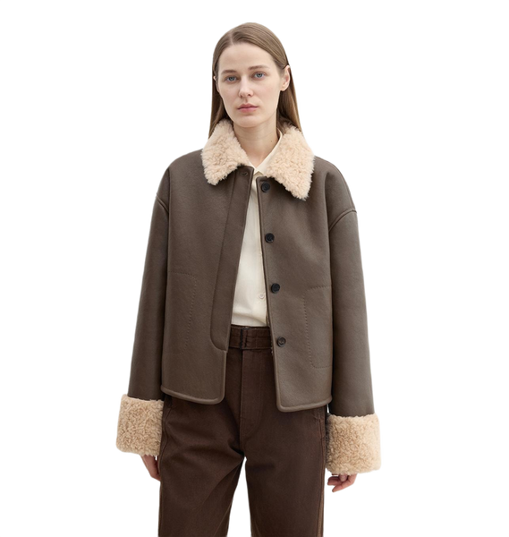 Sweet Latte Furry Jacket