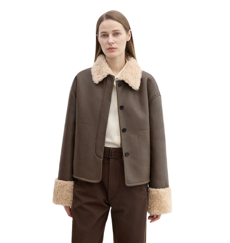 Sweet Latte Furry Jacket