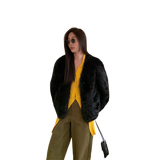 Babylon Phantom Nights Tuscan Sheepskin Pink Coat