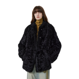 Sea of Love Accompaniment Casual Stand-Up Collar Tuscan Sheepskin