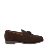 Brown Suede Tasselled Brogues, Welted Leather Sole