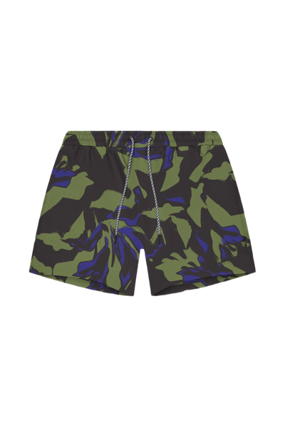 Tulum Volley Swim Trunk Green Botanical