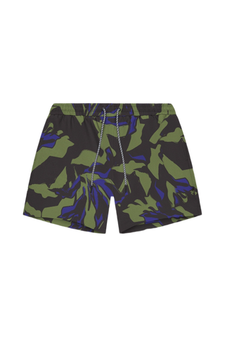 Tulum Volley Swim Trunk Green Botanical
