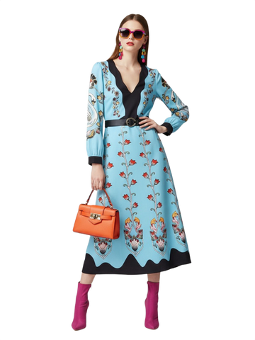 Her Empire Era Floral Dress