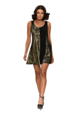 Women's Gold Dress