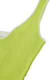 Summer Body Lime Green Dress