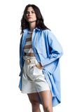3/4 Baby Blue Sleeve