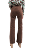 Brown Flared Jeans