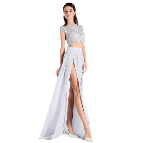Two Piece Maxi Dress
