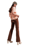 Chocolate Flared Jeans