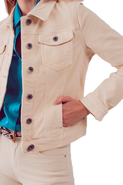 Elegant Jacket in Beige