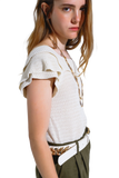 Elegant Short Sleeve Sweater