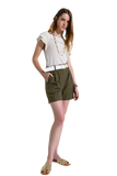 Elegant Short Sleeve Sweater
