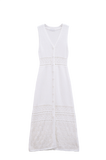 Crochet Maxi Vest Dress