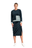 Velour Skirt & Top