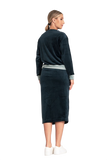Velour Skirt & Top