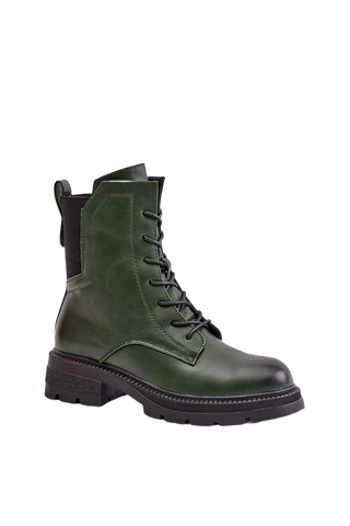 Cream Green Step in Style