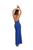 Long Open Back Dress