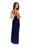 Open Back Fitted Cut Dress