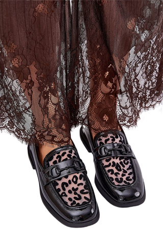 Mocassin Flat Heel
