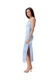 Satin midi dress