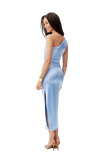 Satin midi dress